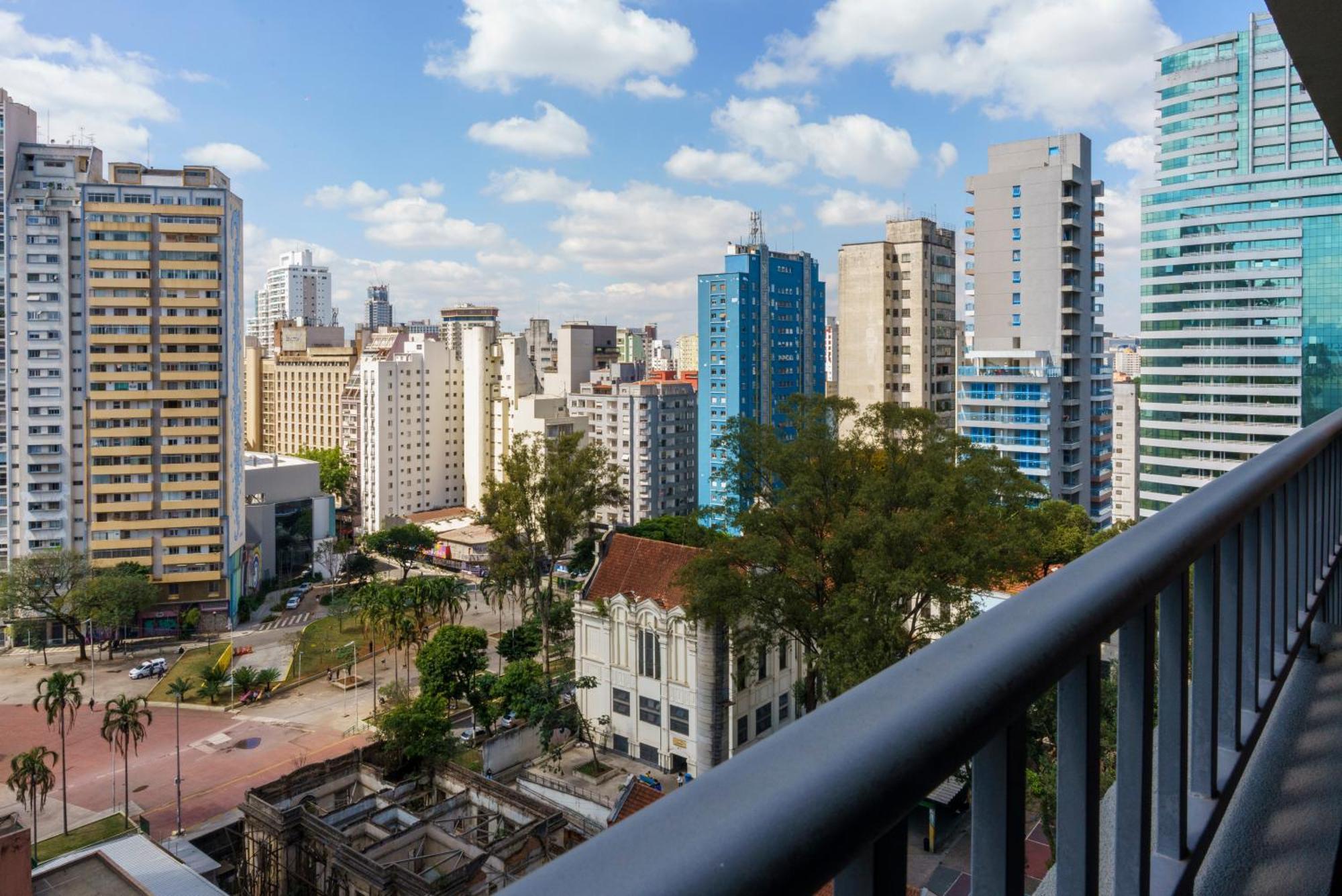 Studio Completo Consolacao - Metro Higienopolis-Mackenzie Sao Paulo Exterior foto
